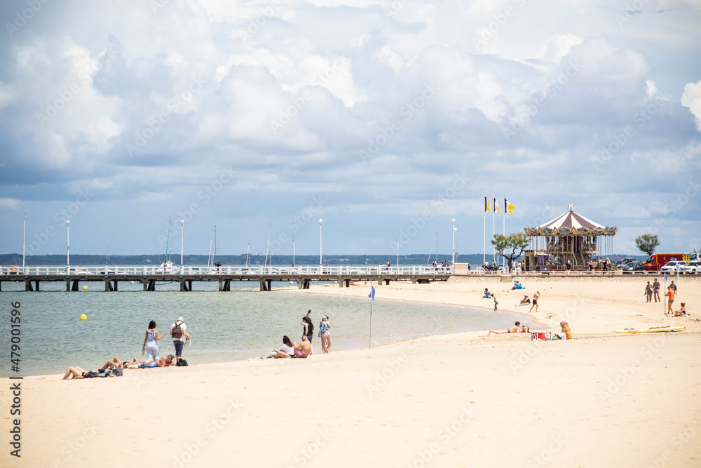 Obraz premium Arcachon nouvelle aquitaine sud ouest