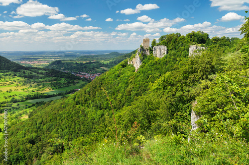 Reussenstein, Castle, Neidlinger Tal Valley, Swabian Alps, Baden-Wurttemberg photo