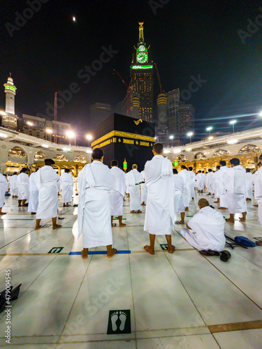 Pilgrims around the Kaaba, the Hajj, Mekka (Mecca) photo