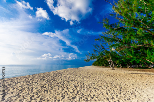 Beautiful beach views of Turks and Caicos Islands, Atlantic, Central America photo