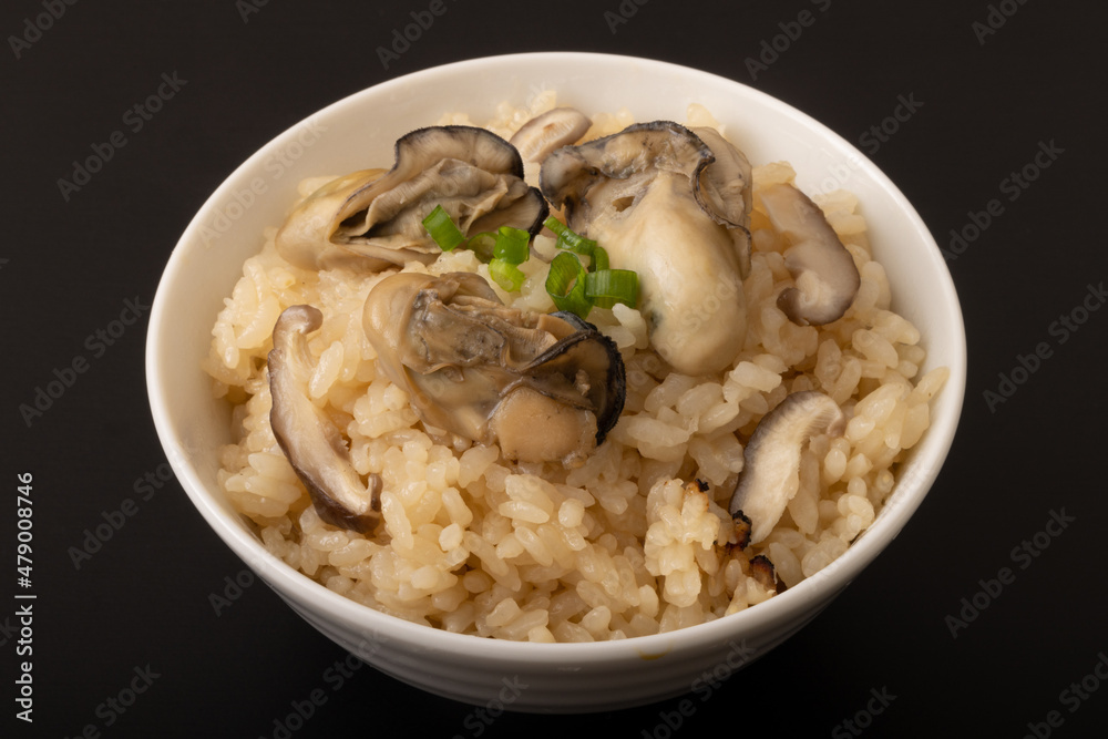 牡蠣飯 牡蠣の炊き込みご飯 牡蠣飯 牡蠣の炊き込みご飯