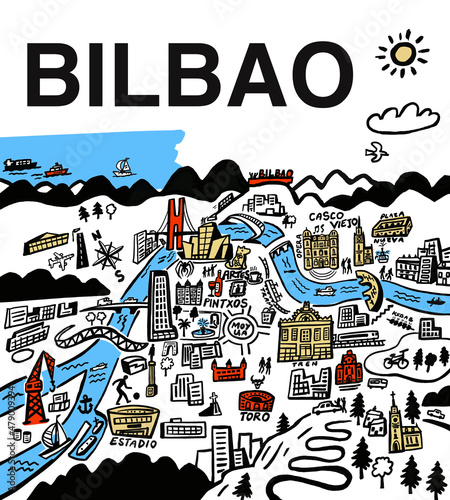 Bilbao City, Spain