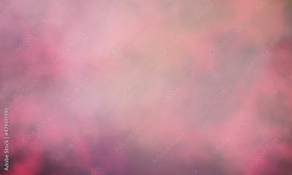 Background with pink colors abstract white smoke on deep red color background. Abstract white smoke on cherry pink color background.