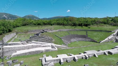 Roman Amphitheatre in Amiternum photo