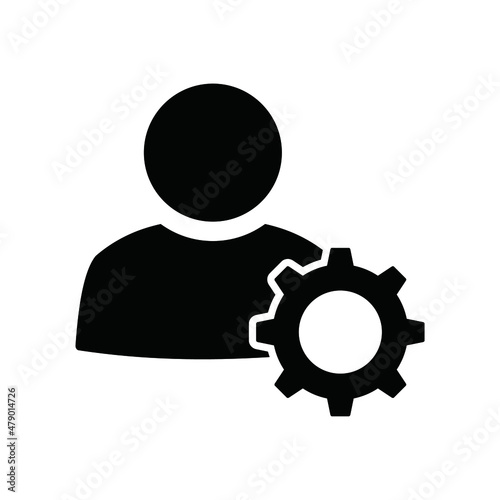 gear icon vector illustration