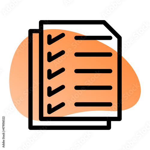 Work List Icon  