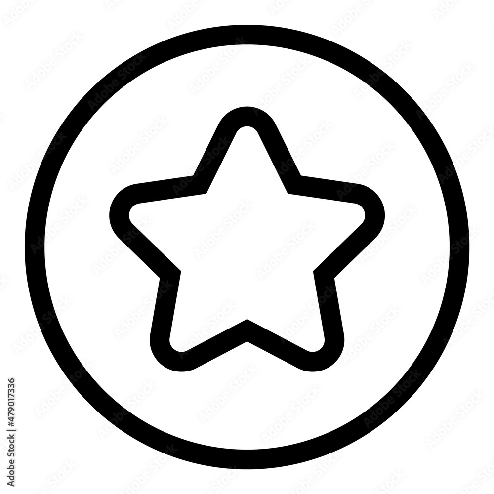 Stars Flat Icon Isolated On White Background Stars Flat Icon Isolated On White Background