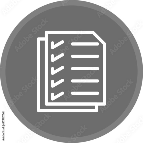 Work List Icon  
