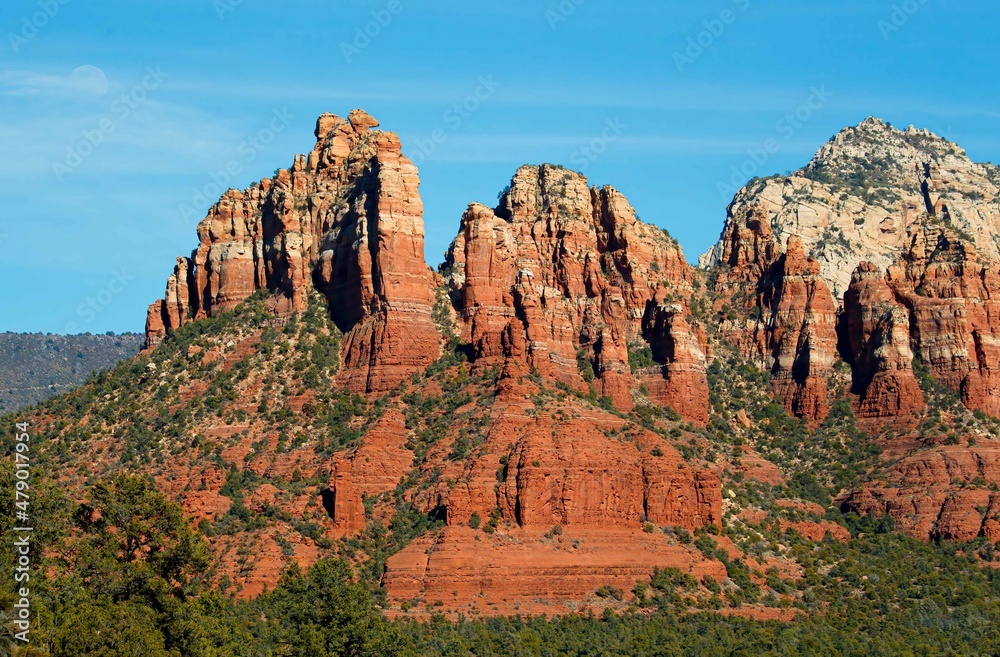 Red rocks of Arizona canyon