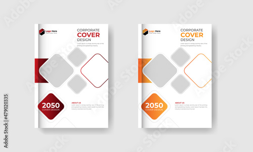 Creative Corporate Professional Book Cover Design Template