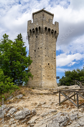 Exterior of Montale tower, Republic of San Marino