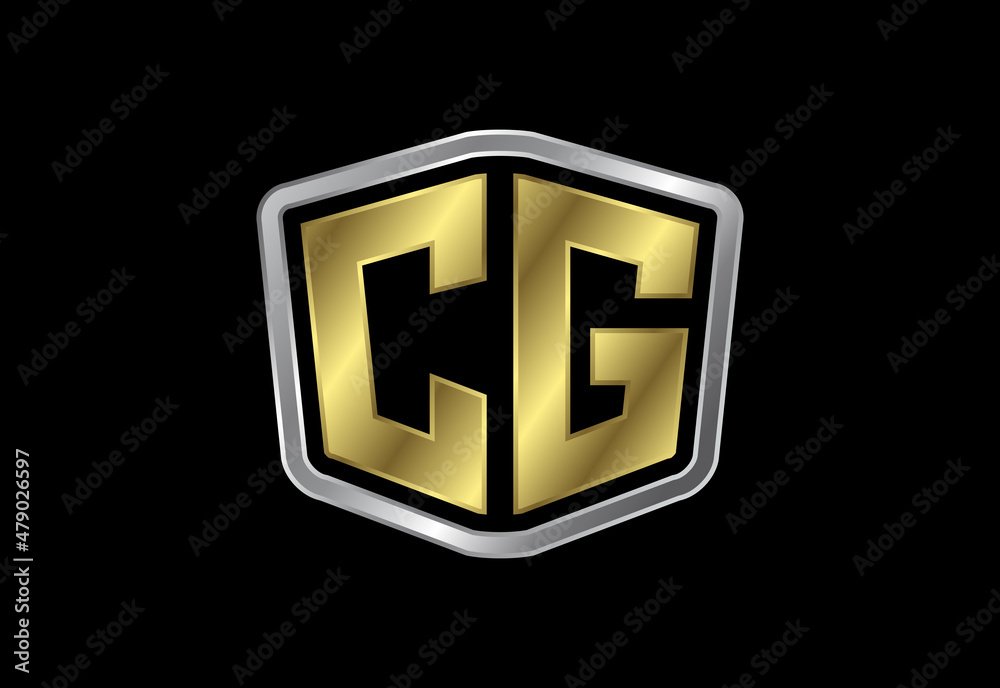Initial Letter C G Logo Design Vector. Graphic Alphabet Symbol For Corporate Business Identity Initial Letter C G Logo Design Vector. Graphic Alphabet Symbol For Corporate Business Identity