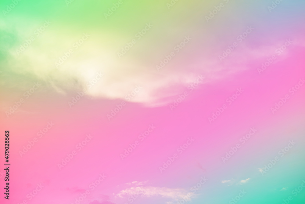 Obraz premium Amazing beautiful sky with clouds