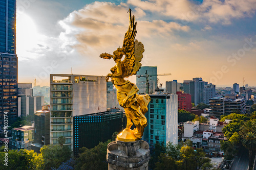 Angel de la independencia in Mexico City  photo