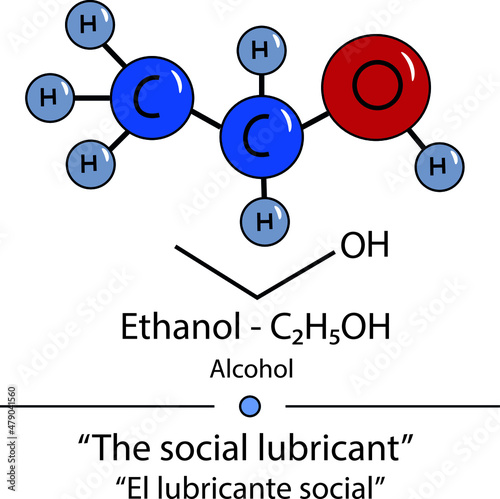 Ethanol molecule
