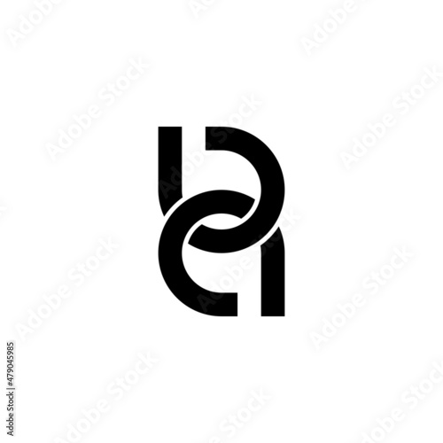 letter B logo, simple, elegant, abstract