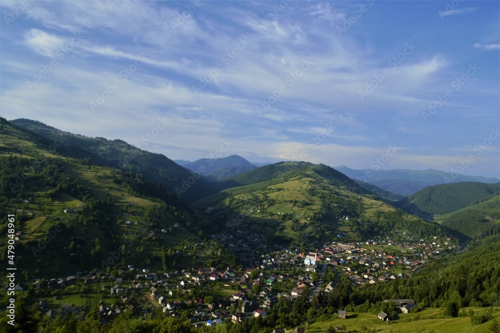 village among the mountains