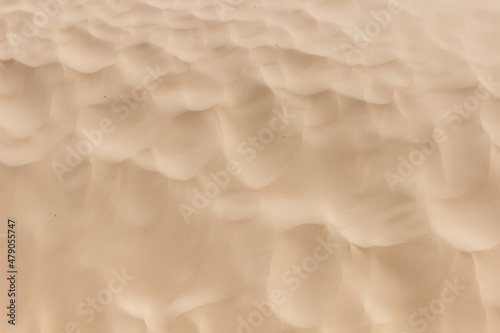 Coastal undulating sand. Neutral background