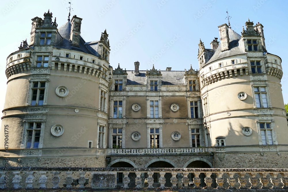 Le château du Lude dans la Sarthe 