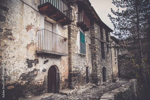 Historic ancient center of Montanana and surroundings, Spain photo