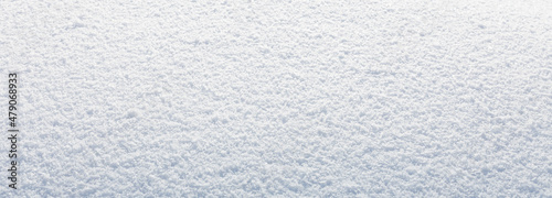 winter banner, white snow texture