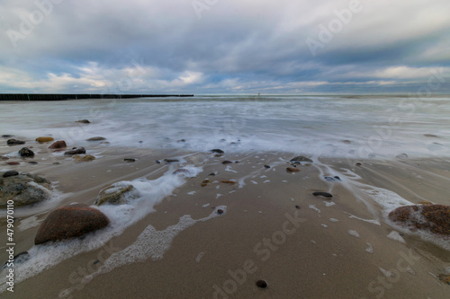Fototapeta Naklejka Na Ścianę i Meble -  scenery at the baltic sea (Nienhagen, Germany)