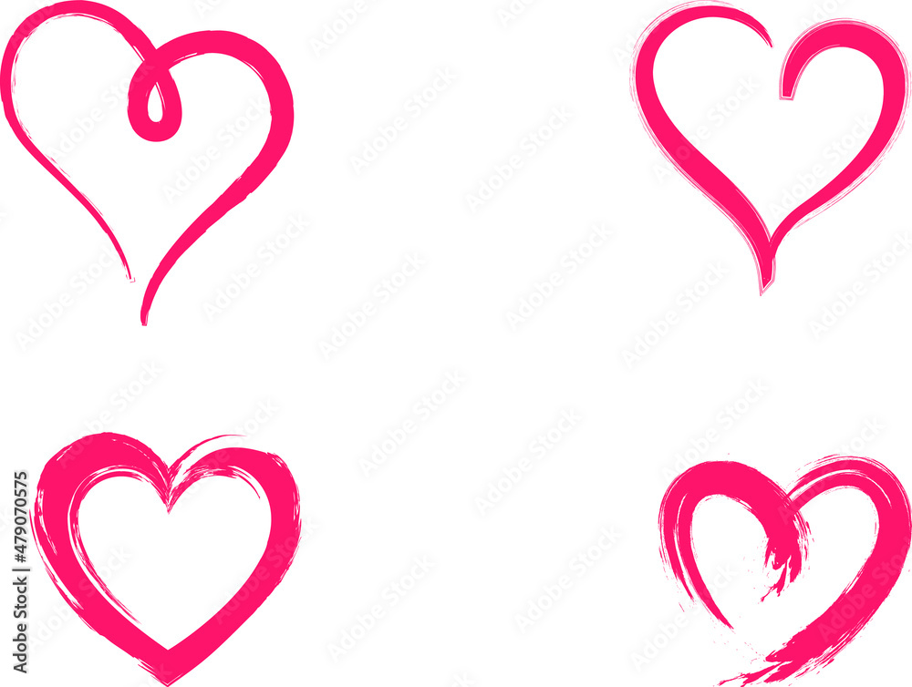heart design yellow. love design elements. yellow heart shapes set. rough heart. Heart Icons. love icon. hearts set. Hearts design