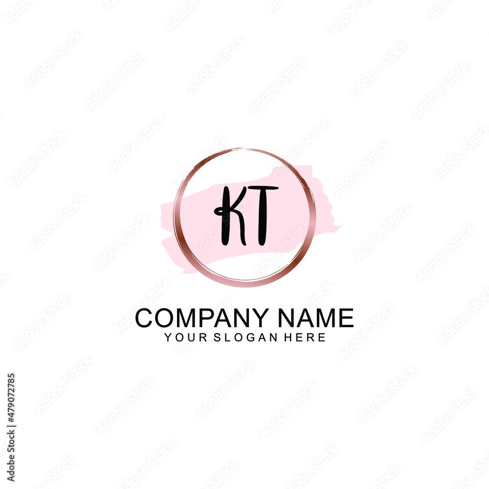 K Initial handwriting logo vector. Hand lettering for designs K Initial handwriting logo vector. Hand lettering for designs