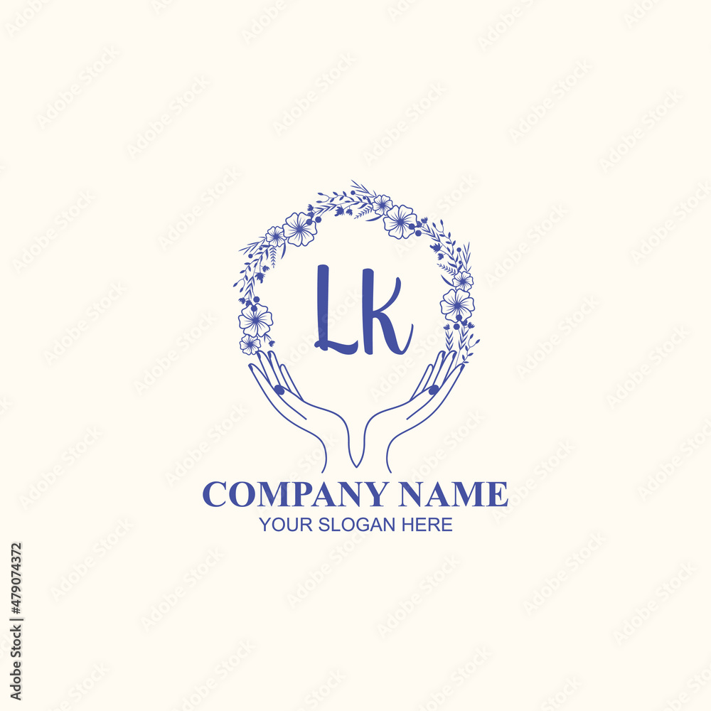 LK initial hand drawn wedding monogram logos LK initial hand drawn wedding monogram logos