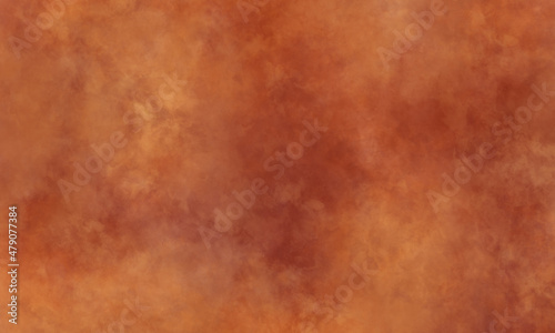 Abstract watercolor background in pink, orange and red tones. Copy space, horizontal banner