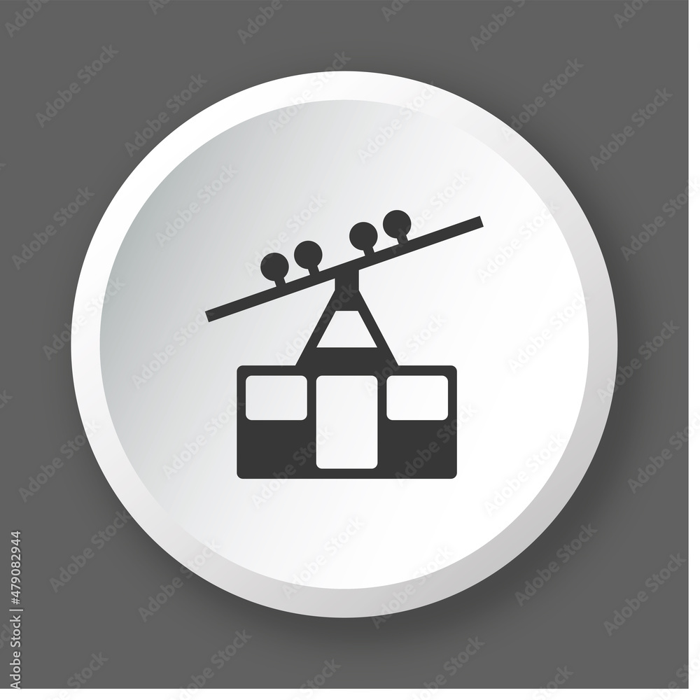 Logo remontées mécaniques. Stock Vector | Adobe Stock