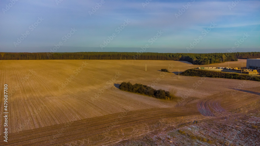 landscape with fields landscape with fields