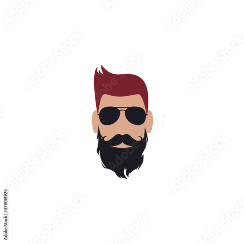 face  icons  symbol vector elements for infographic web