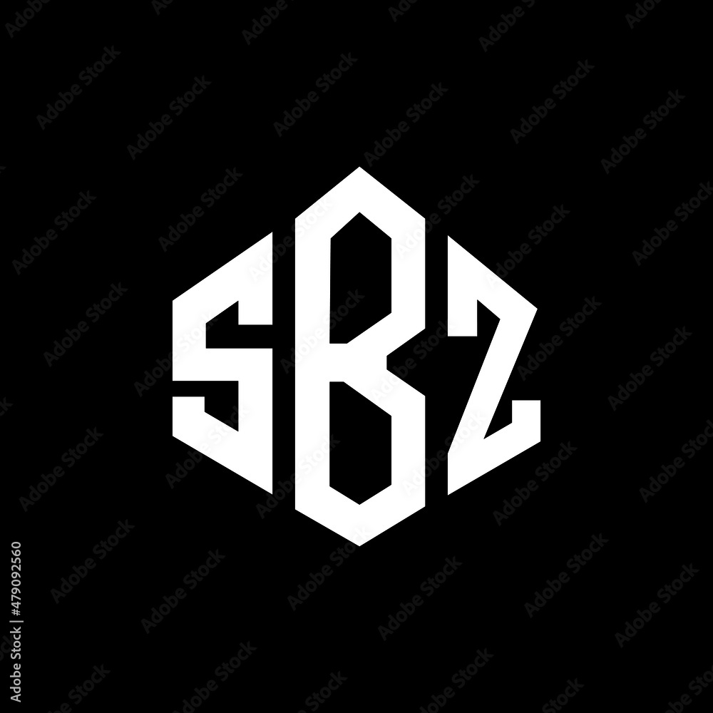 SBZ letter logo design with polygon shape. SBZ polygon and cube shape logo design. SBZ hexagon vector logo template white and black colors. SBZ monogram, business and real estate logo. SBZ letter logo design with polygon shape. SBZ polygon and cube shape logo design. SBZ hexagon vector logo template white and black colors. SBZ monogram, business and real estate logo.