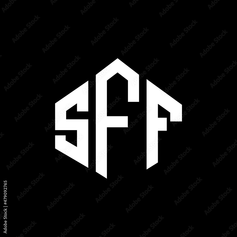SFF letter logo design with polygon shape. SFF polygon and cube shape logo design. SFF hexagon vector logo template white and black colors. SFF monogram, business and real estate logo. SFF letter logo design with polygon shape. SFF polygon and cube shape logo design. SFF hexagon vector logo template white and black colors. SFF monogram, business and real estate logo.