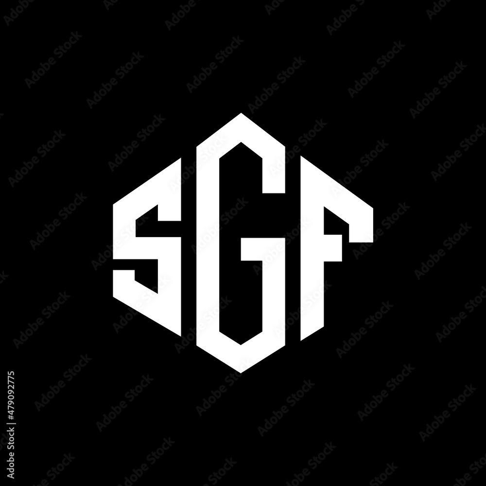 SGF letter logo design with polygon shape. SGF polygon and cube shape logo design. SGF hexagon vector logo template white and black colors. SGF monogram, business and real estate logo. SGF letter logo design with polygon shape. SGF polygon and cube shape logo design. SGF hexagon vector logo template white and black colors. SGF monogram, business and real estate logo.