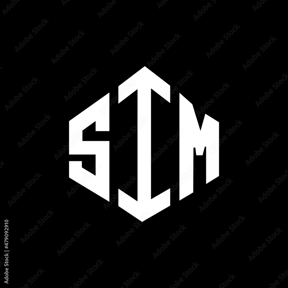 SIM letter logo design with polygon shape. SIM polygon and cube shape logo design. SIM hexagon vector logo template white and black colors. SIM monogram, business and real estate logo. SIM letter logo design with polygon shape. SIM polygon and cube shape logo design. SIM hexagon vector logo template white and black colors. SIM monogram, business and real estate logo.