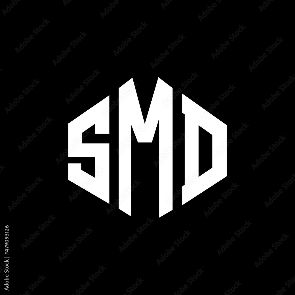 SMD letter logo design with polygon shape. SMD polygon and cube shape logo design. SMD hexagon vector logo template white and black colors. SMD monogram, business and real estate logo. SMD letter logo design with polygon shape. SMD polygon and cube shape logo design. SMD hexagon vector logo template white and black colors. SMD monogram, business and real estate logo.