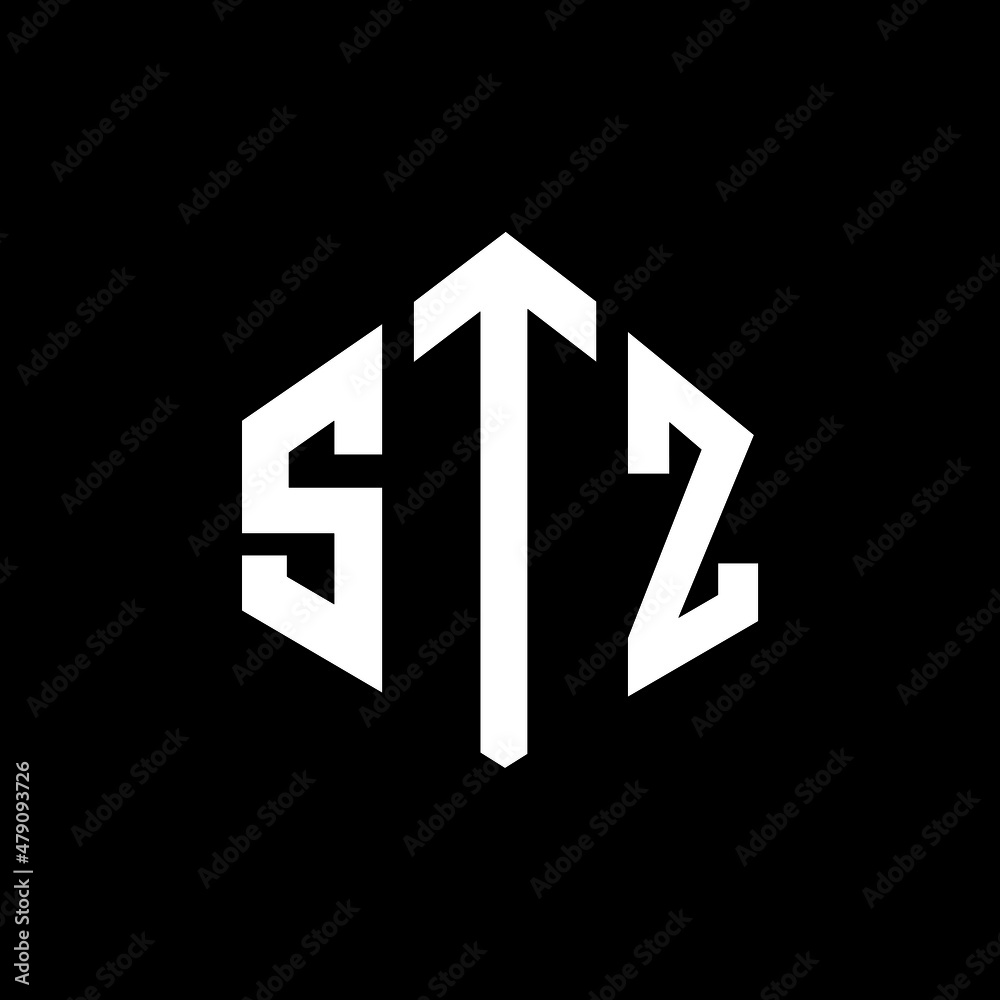 STZ letter logo design with polygon shape. STZ polygon and cube shape logo design. STZ hexagon vector logo template white and black colors. STZ monogram, business and real estate logo. STZ letter logo design with polygon shape. STZ polygon and cube shape logo design. STZ hexagon vector logo template white and black colors. STZ monogram, business and real estate logo.