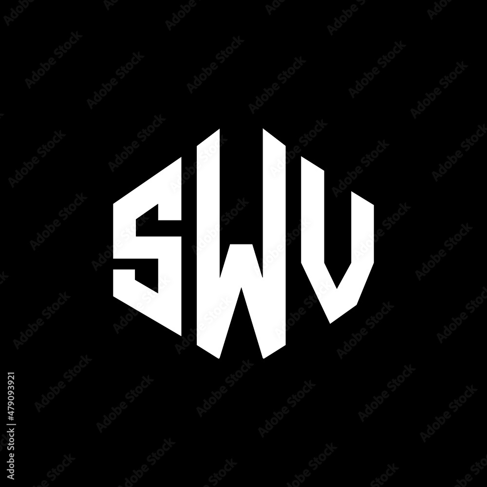 SWV letter logo design with polygon shape. SWV polygon and cube shape logo design. SWV hexagon vector logo template white and black colors. SWV monogram, business and real estate logo. SWV letter logo design with polygon shape. SWV polygon and cube shape logo design. SWV hexagon vector logo template white and black colors. SWV monogram, business and real estate logo.