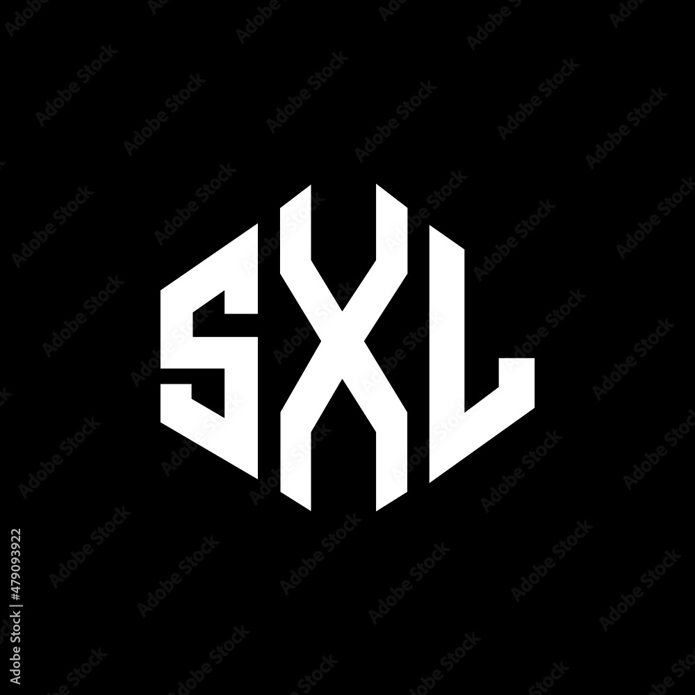 SXL letter logo design with polygon shape. SXL polygon and cube shape logo design. SXL hexagon vector logo template white and black colors. SXL monogram, business and real estate logo. SXL letter logo design with polygon shape. SXL polygon and cube shape logo design. SXL hexagon vector logo template white and black colors. SXL monogram, business and real estate logo.