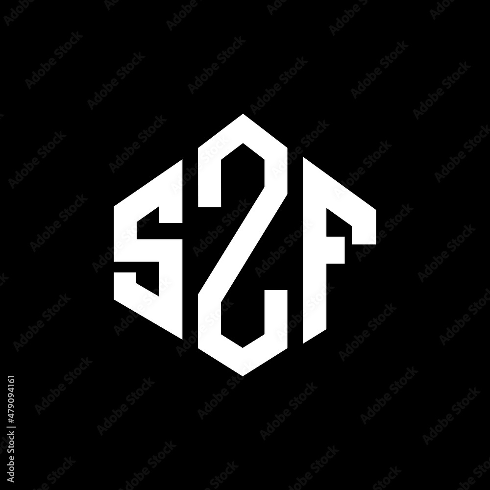 SZF letter logo design with polygon shape. SZF polygon and cube shape logo design. SZF hexagon vector logo template white and black colors. SZF monogram, business and real estate logo. SZF letter logo design with polygon shape. SZF polygon and cube shape logo design. SZF hexagon vector logo template white and black colors. SZF monogram, business and real estate logo.