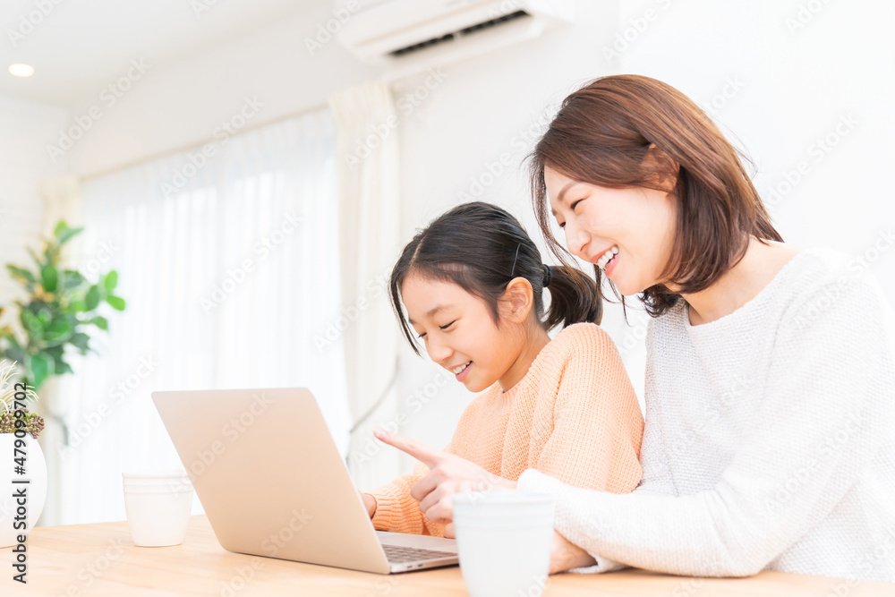 親子とパソコン 親子とパソコン