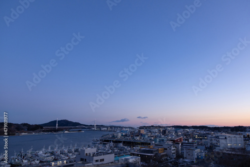 《宮城県》気仙沼の夜景