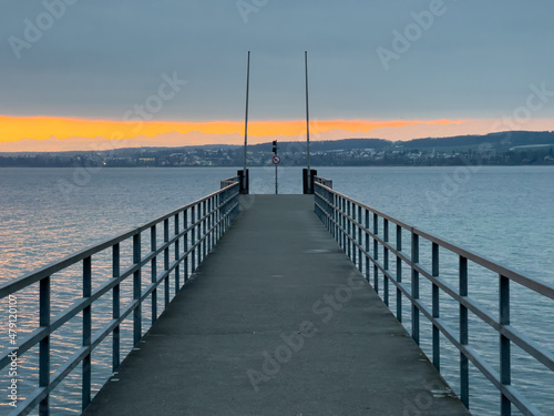 Konstanz am Bodensee im Winter