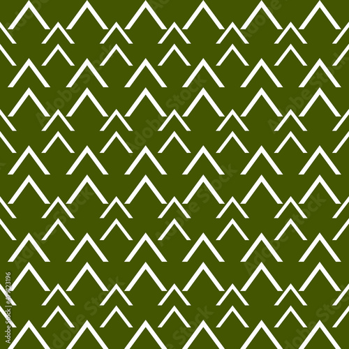 Seamless vector on green background for pattern