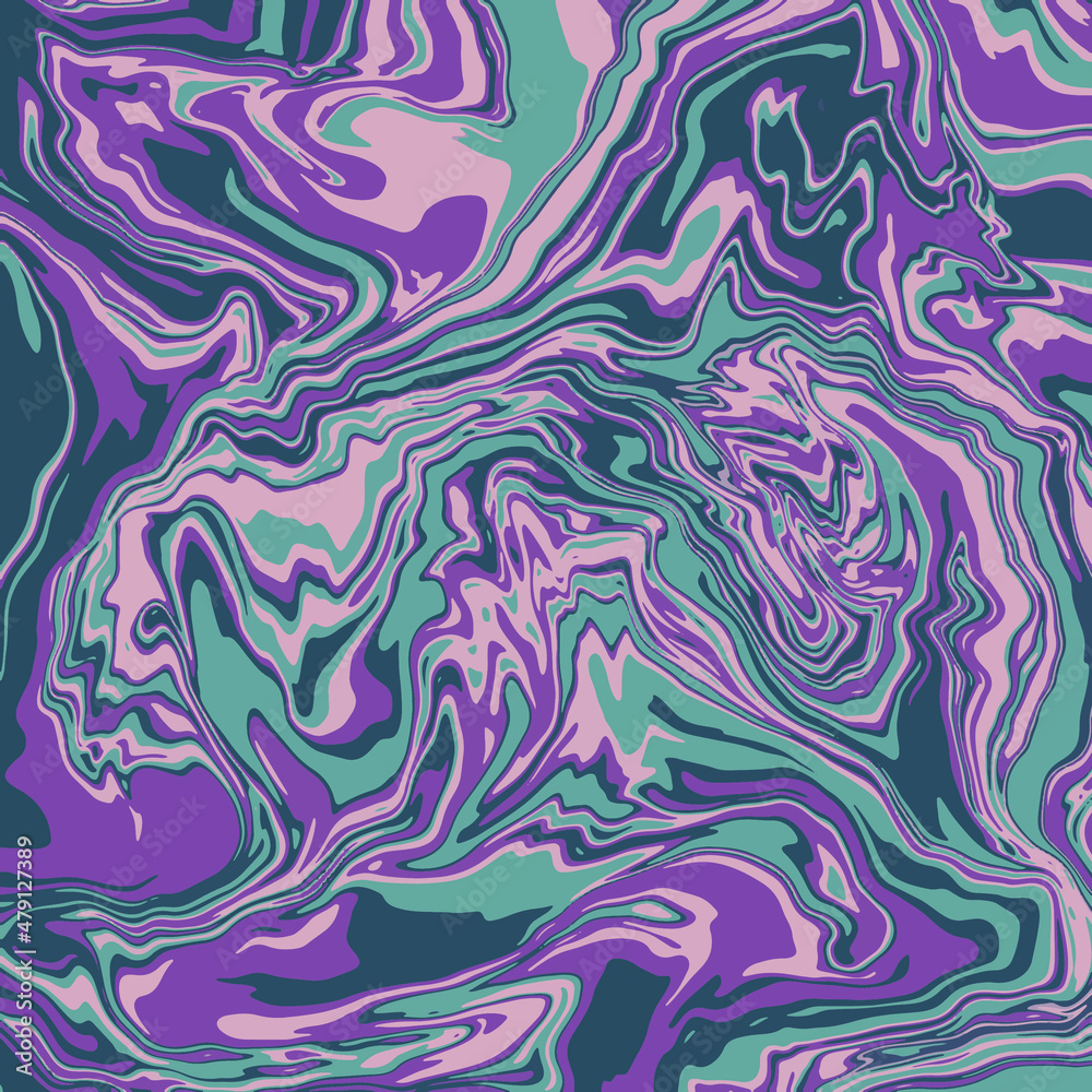 Fluid art texture. Abstract background with swirling paint effect. Liquid acrylic picture that flows and splashes. Mixed paints for interior poster. Purple, blue and pink overflowing colors Fluid art texture. Abstract background with swirling paint effect. Liquid acrylic picture that flows and splashes. Mixed paints for interior poster. Purple, blue and pink overflowing colors