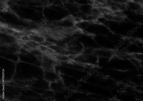 black marble texture pattern or abstract black background