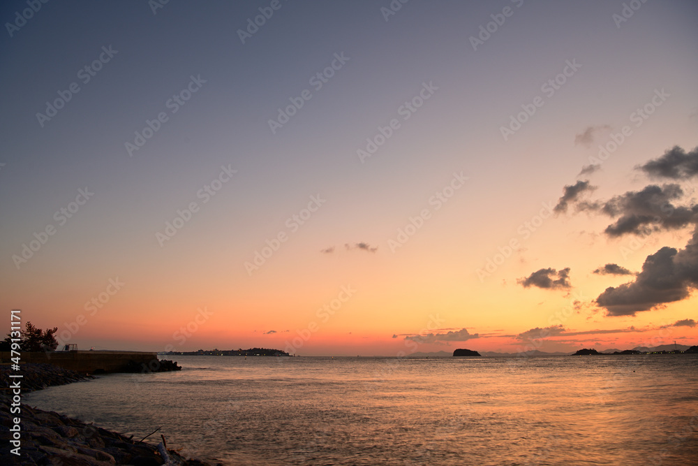 Obraz premium 羽豆岬