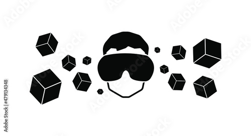 metaverse technology icon